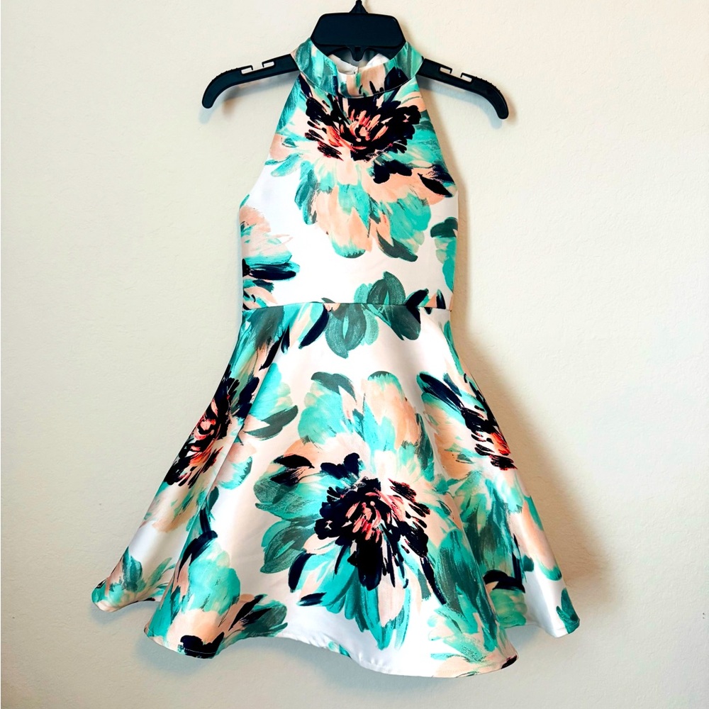 Girls Satin Party Dress by Zunie size 8